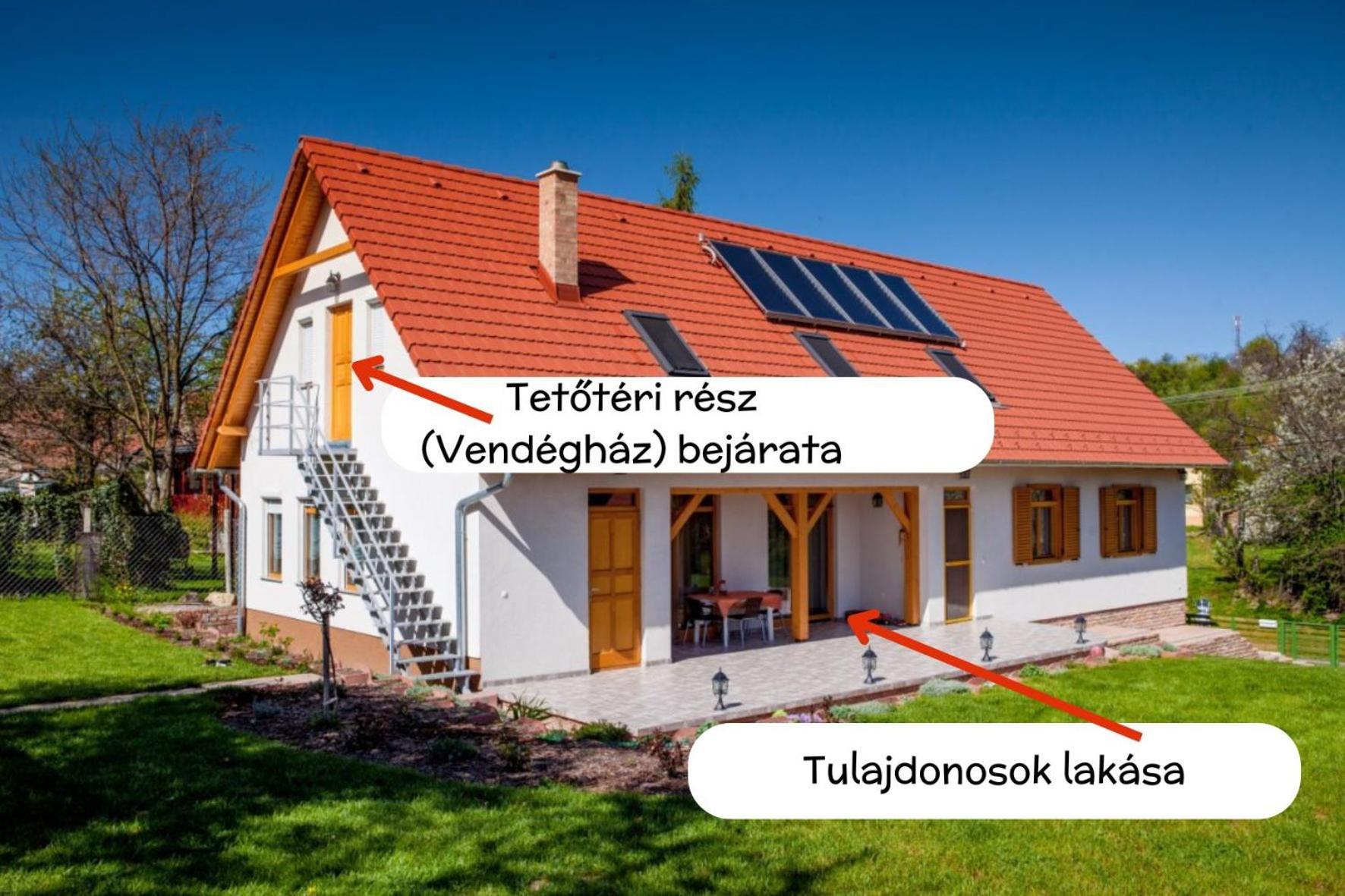 Rozmaring Vendeghaz Hotel Zengővárkony Buitenkant foto